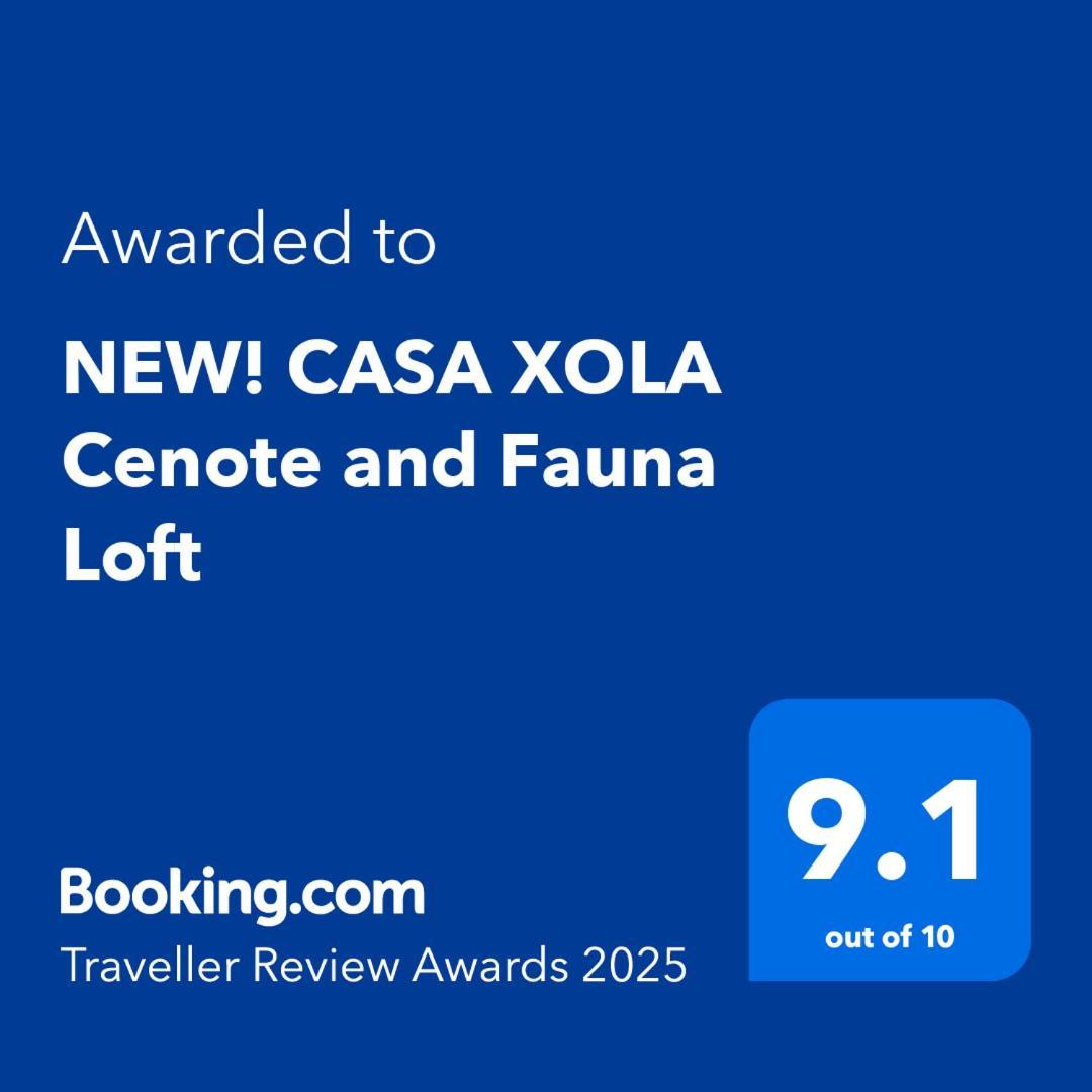 New! Casa Xola Cenote And Fauna Loft Cozumel Bagian luar foto